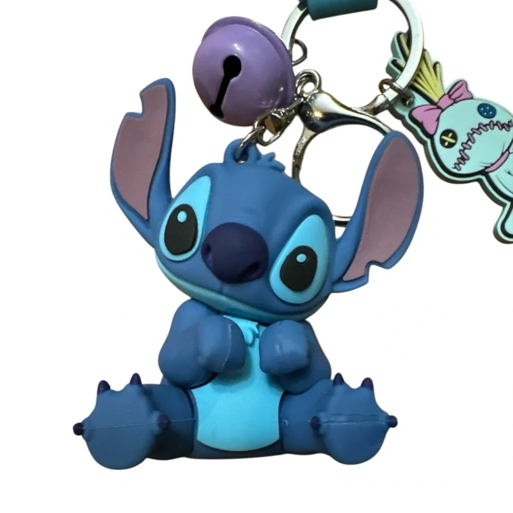 Kawaii‎ Cartoon Disney Stitch Backpack Keychain Pendant Girls Cute Travel Access